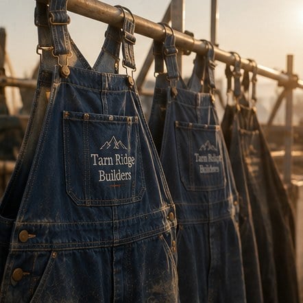 Customized overalls for construction and trades